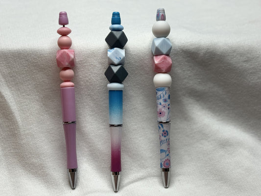 Beaded pens