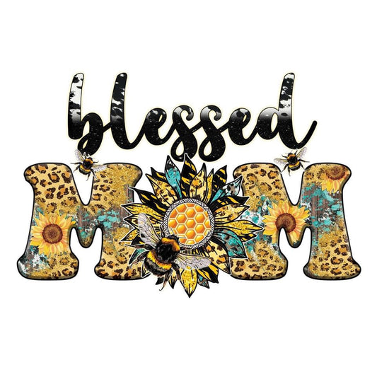 Blessed Mama and Bumble Bee DTF Print